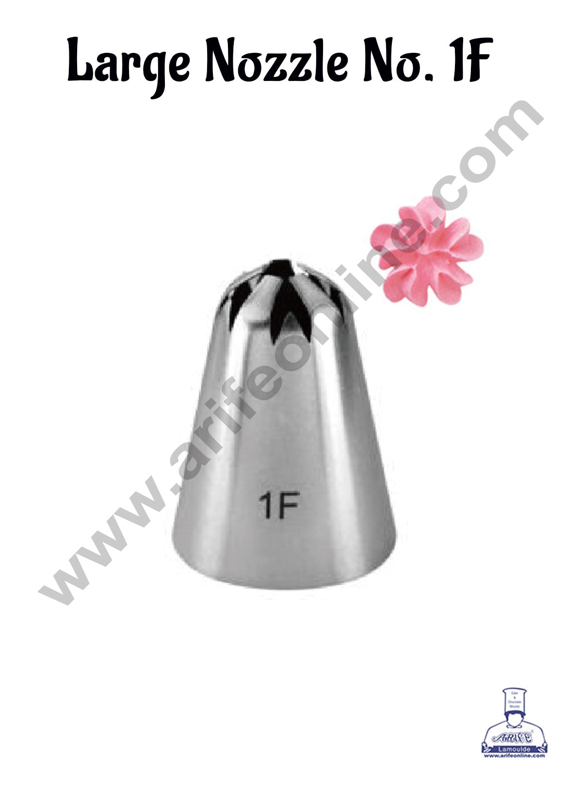 Large Nozzle - No. 1F Piping Nozzle (MOQ 50 PCS)