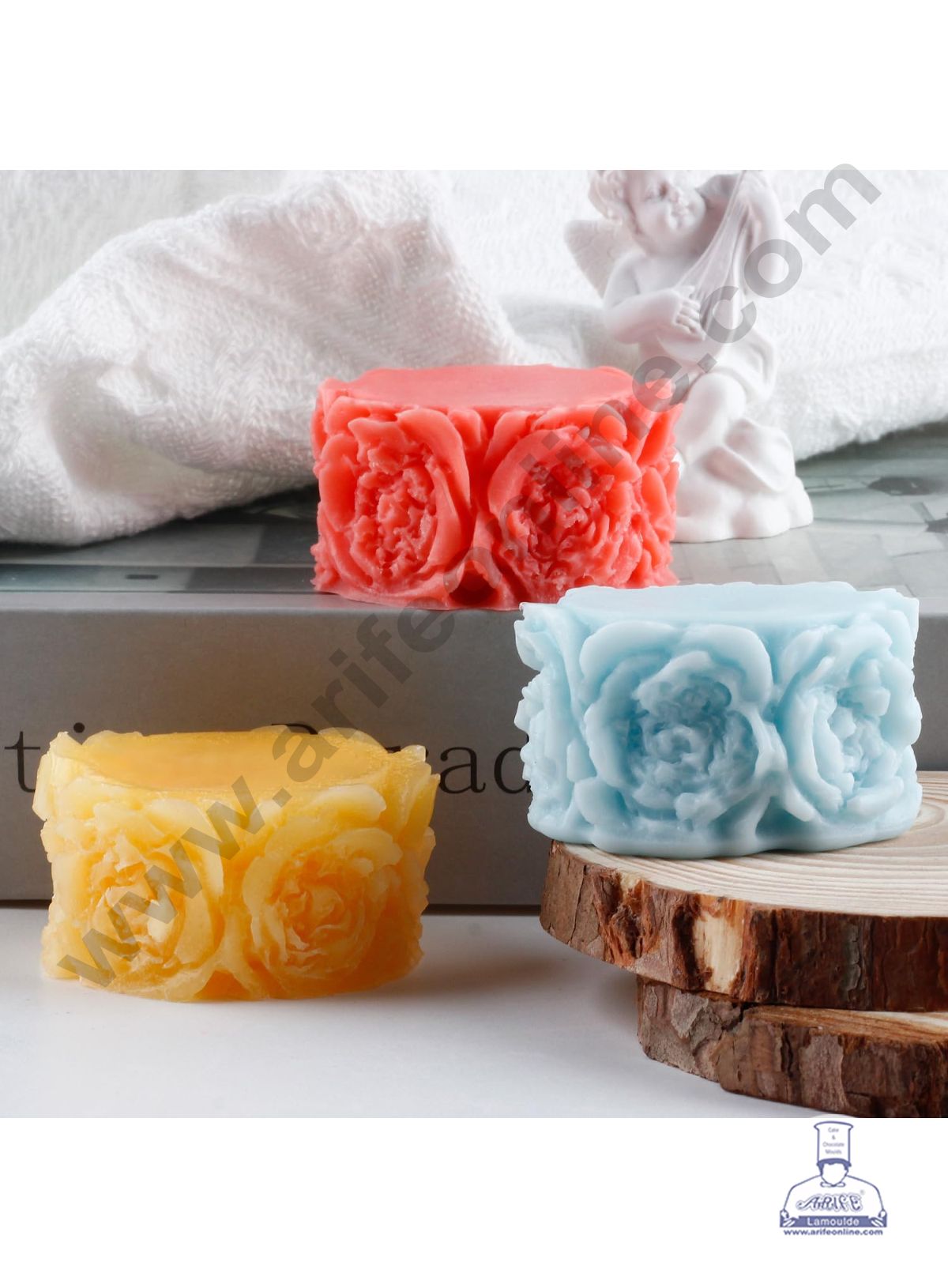 SILICON CANDLE MOULD SBSP-DYF069  (MOQ 12 PCS) (UD)