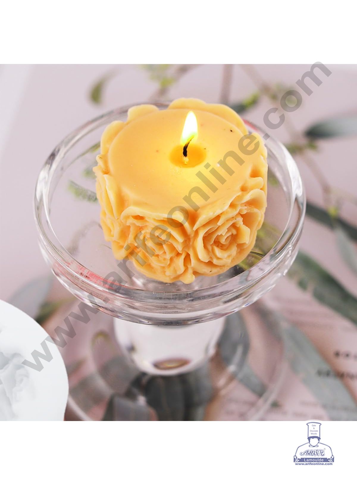 SILICON CANDLE MOULD SBSP-DYF069  (MOQ 12 PCS) (UD)