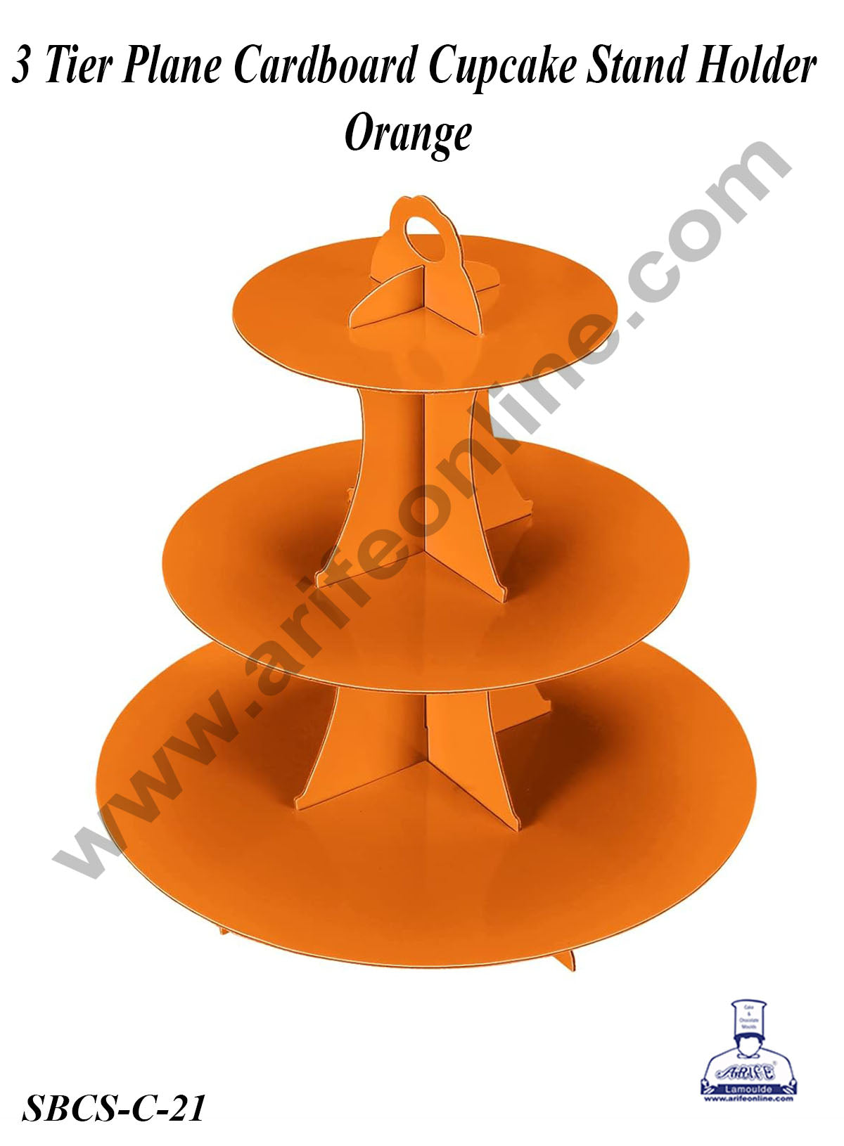 Cake Decor™ 3 Tier Plane Cardboard Cupcake Stand Holder