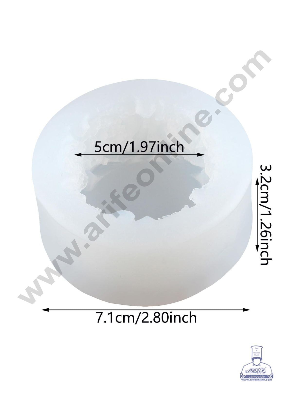 SILICON CANDLE MOULD SBSP-DYF069  (MOQ 12 PCS) (UD)