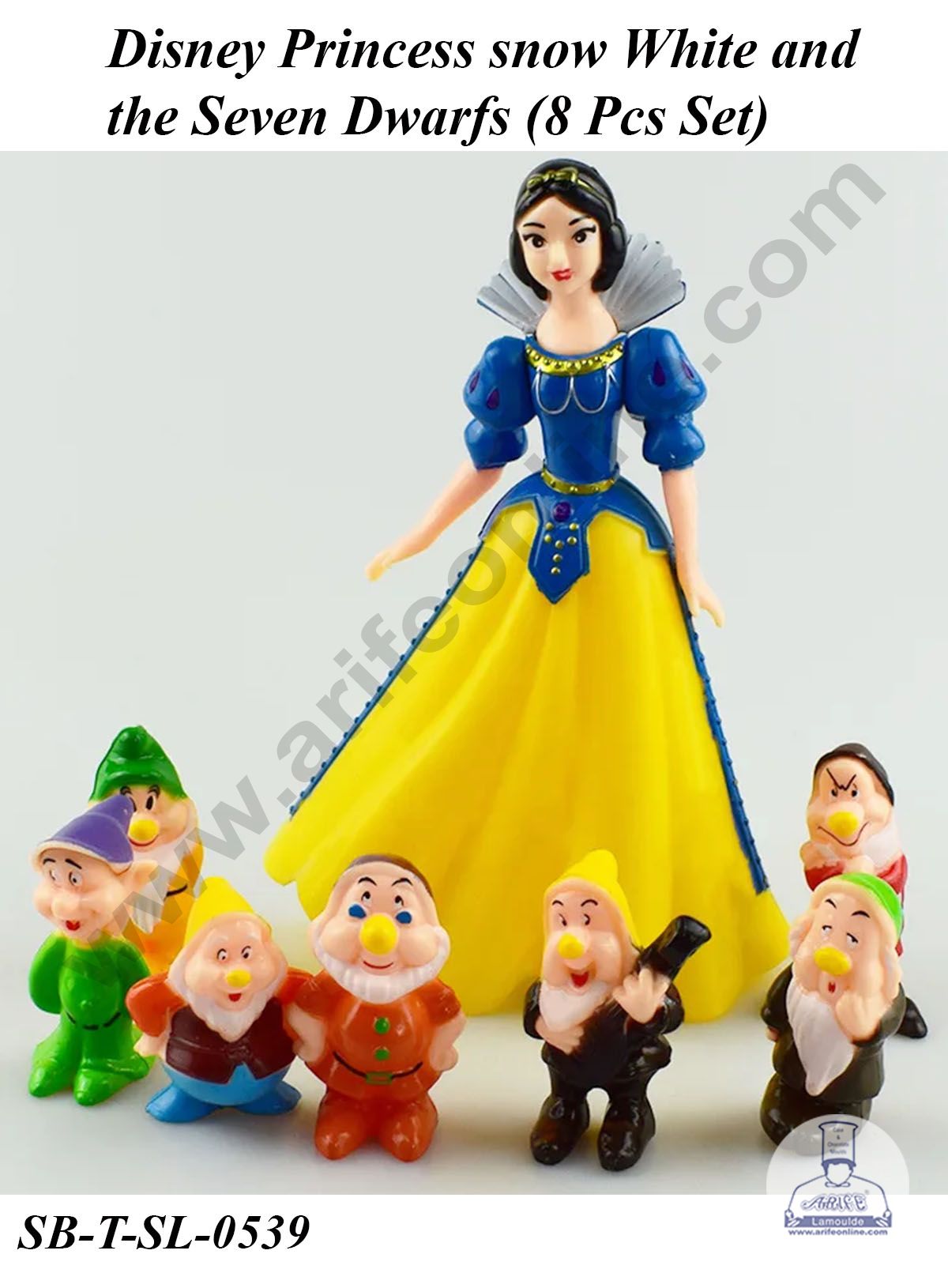8 PCS SNOW-WHITE & DWARF  TOY SET SBT-SL0539 (MOQ 12 PCS) (ADD)