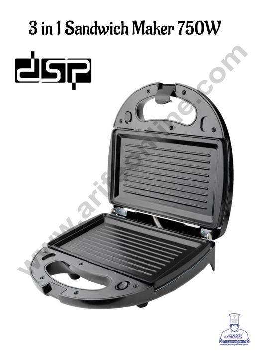 DSP 3-in-1 Sandwich Maker Model: KC1049 (SB-KC1049 ) (MOQ 10 PCS)