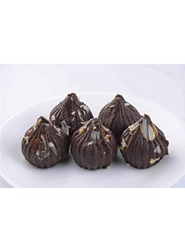 Cake Decor New Modak Shape 6 in 1 Chocolate Mould, Silicone Molds for Chocolate, Chocolate Silicone Moulds, Silicon Brown Chocolate Moulds for Ganesh Chaturti Festivals
