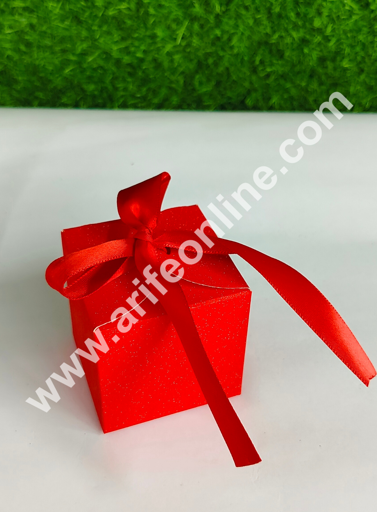 Goodie Bag For Hampers | Chocolate Box Hamper Box 10 Pcs Pack - Red (SBGB-63) (MOQ 10 PACK)