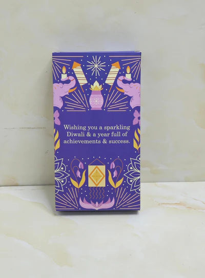 Diwali Kunafa Bar Box - Design 01 ( Pack of 10 Pcs ) (SBBX-Diwali-CBB-01)- (MOQ 12 PACK)