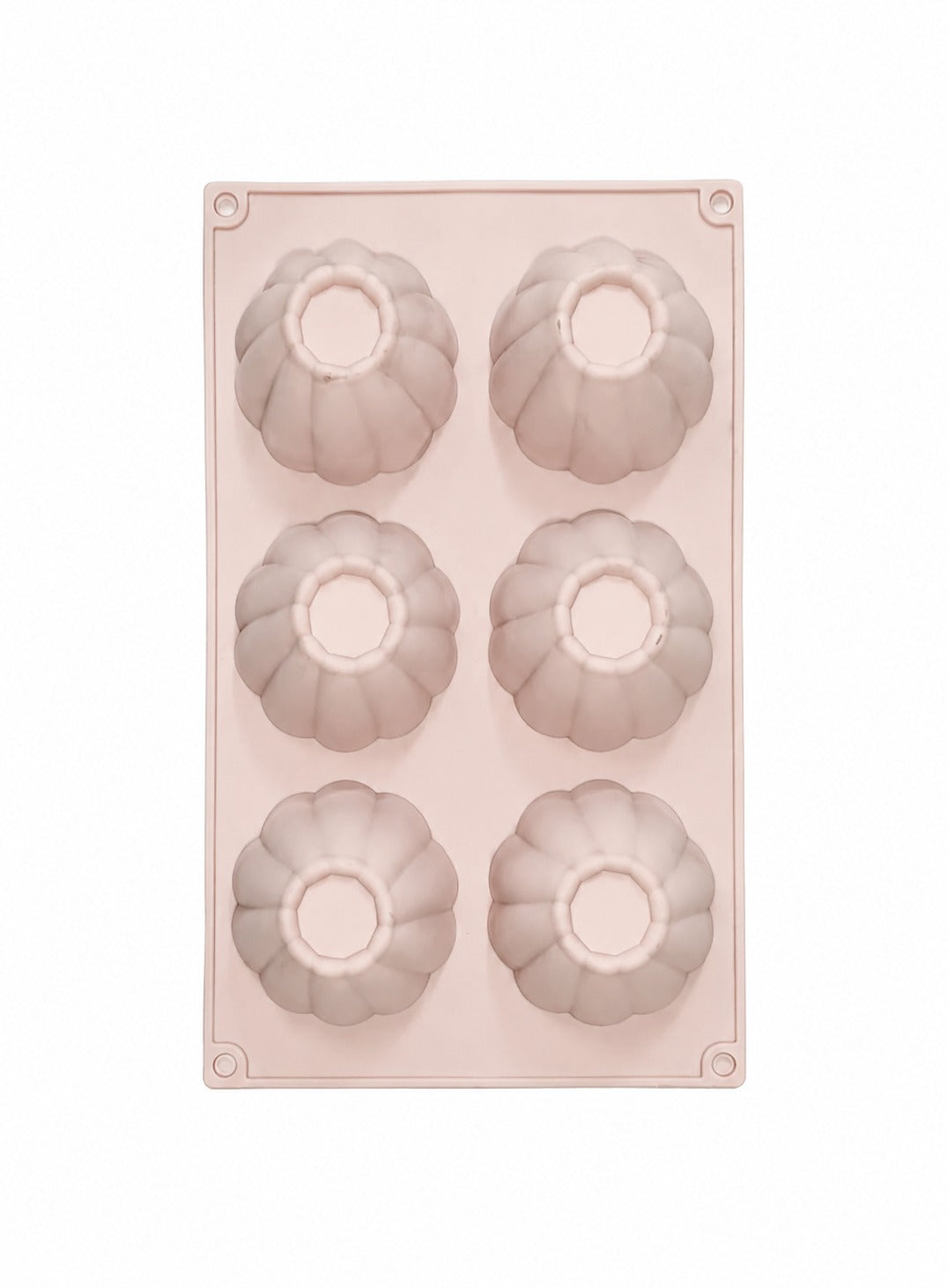 6 Cavity Mix Flower Shape Silicone Mould | Jelly & Soap Mould | Baking Mould - (MOQ 12 PCS)