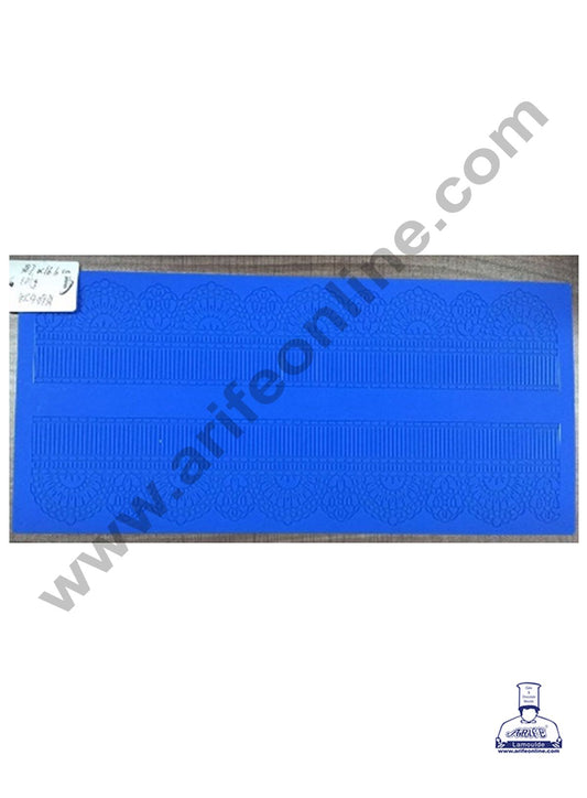 Cake Decor Silicone Cake Border Lace Mould Fondant Cake Decorative Silicone Lace Mat Cake Baking Mat SBLM-3051