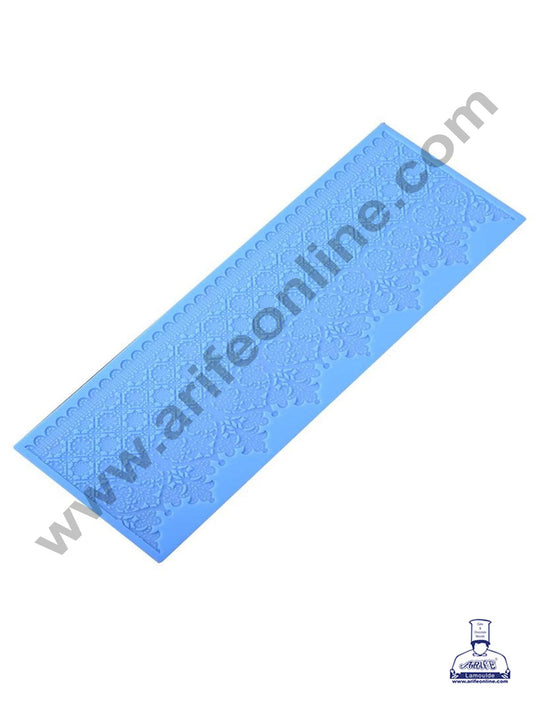 Cake Decor Silicone Cake Border Lace Mould Fondant Cake Decorative Silicone Lace Mat Cake Baking Mat SBLM-3054