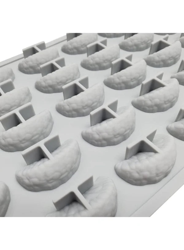 30 Cavity Mandarin Orange Slice Silicone Mould | Citrus Segment Chocolate, Cake & Dessert Fruit Mould (SBSM-CK10-344) - (MOQ 12 PCS) (ADD)