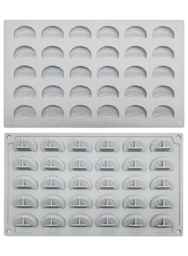 30 Cavity Mandarin Orange Slice Silicone Mould | Citrus Segment Chocolate, Cake & Dessert Fruit Mould (SBSM-CK10-344) - (MOQ 12 PCS) (ADD)