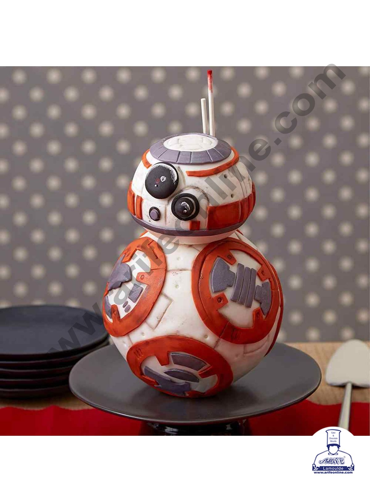 Cake Decor 2pcs Aluminum Half Sphere Ball Cake Mould, Round Cake Molds,Dome Cake Moulds ( 3 inch Diameter X 1.5 inch Height) No.3