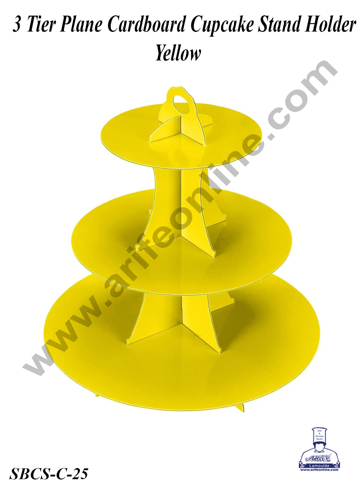Cake Decor™ 3 Tier Plane Cardboard Cupcake Stand Holder