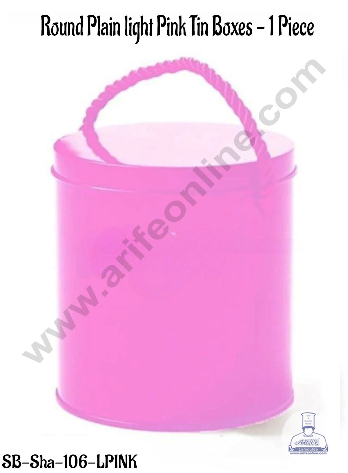 Round plain Tin Boxes -  Gift Box  Chocolate Box Jewellery Box (ME)
