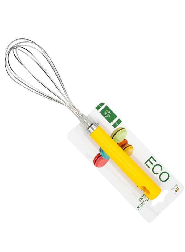10 inch Stainless Steel Whisk | Plastic Hand Blender Egg Beater for Whisking & Baking (SBAC-16315-6)  (MOQ 12 PCS) (RE)