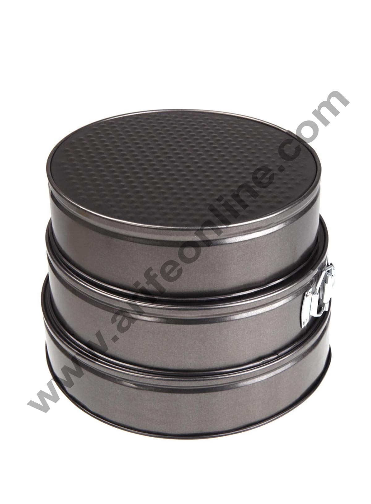 Cake Decor Springform Tin Nonstick Cake Mould Bakeware Pan Round Set of 3