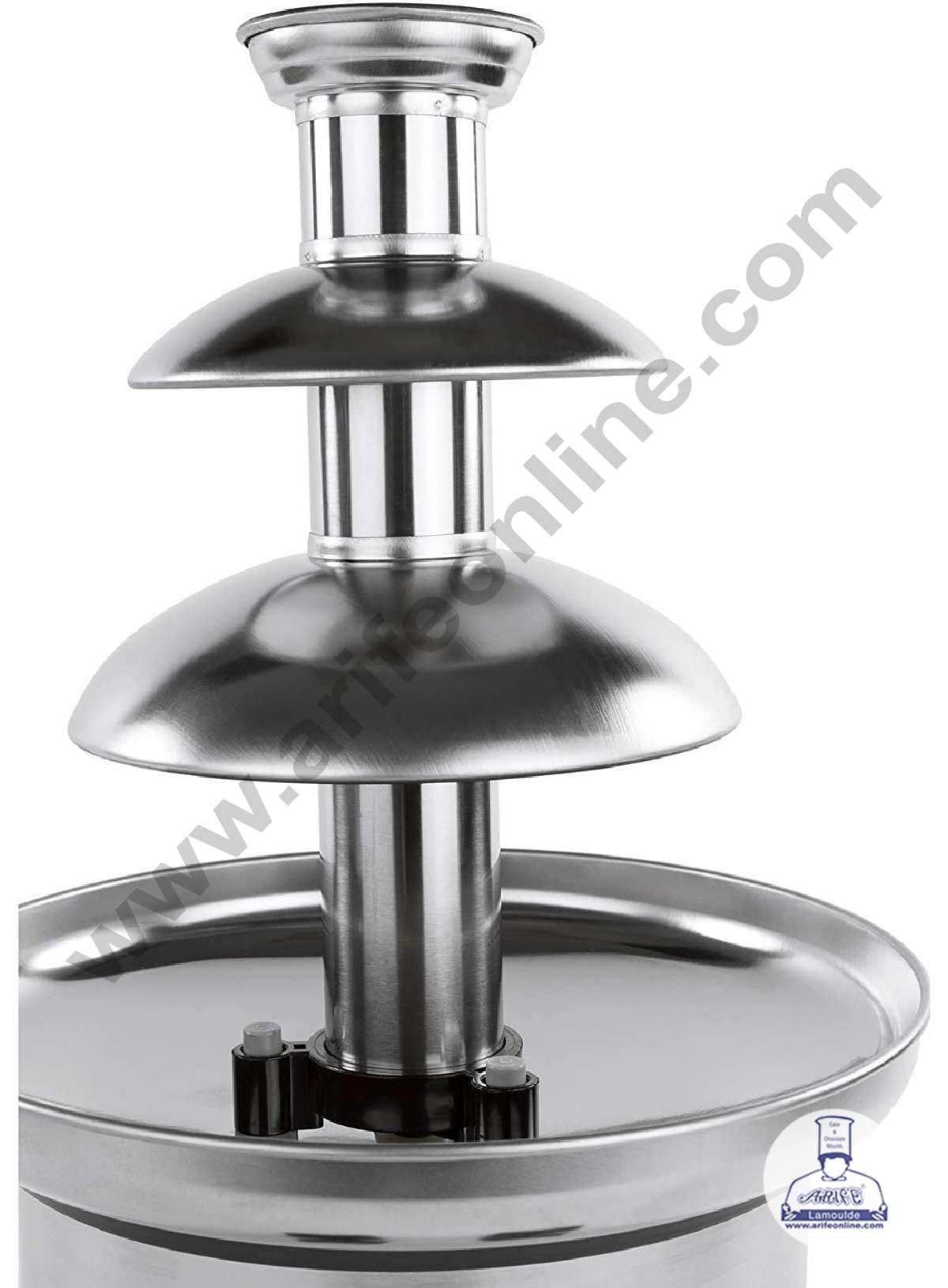 3 Tier Chocolate Fountain - Stainless Steel Machine - Fountain for Parties (MOQ 3 PCS) (RADD)
