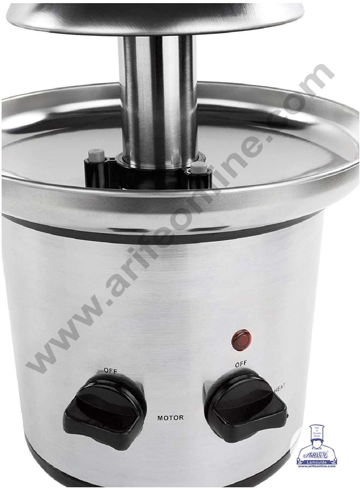 3 Tier Chocolate Fountain - Stainless Steel Machine - Fountain for Parties (MOQ 3 PCS) (RADD)