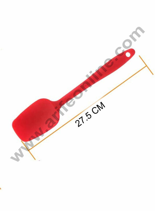 Cake Decor 1Pcs Silicone Spatula Spoon Cake Cream Mixer Baking Scraper Kitchen Cooking Tool Random Color (27.5 CM)