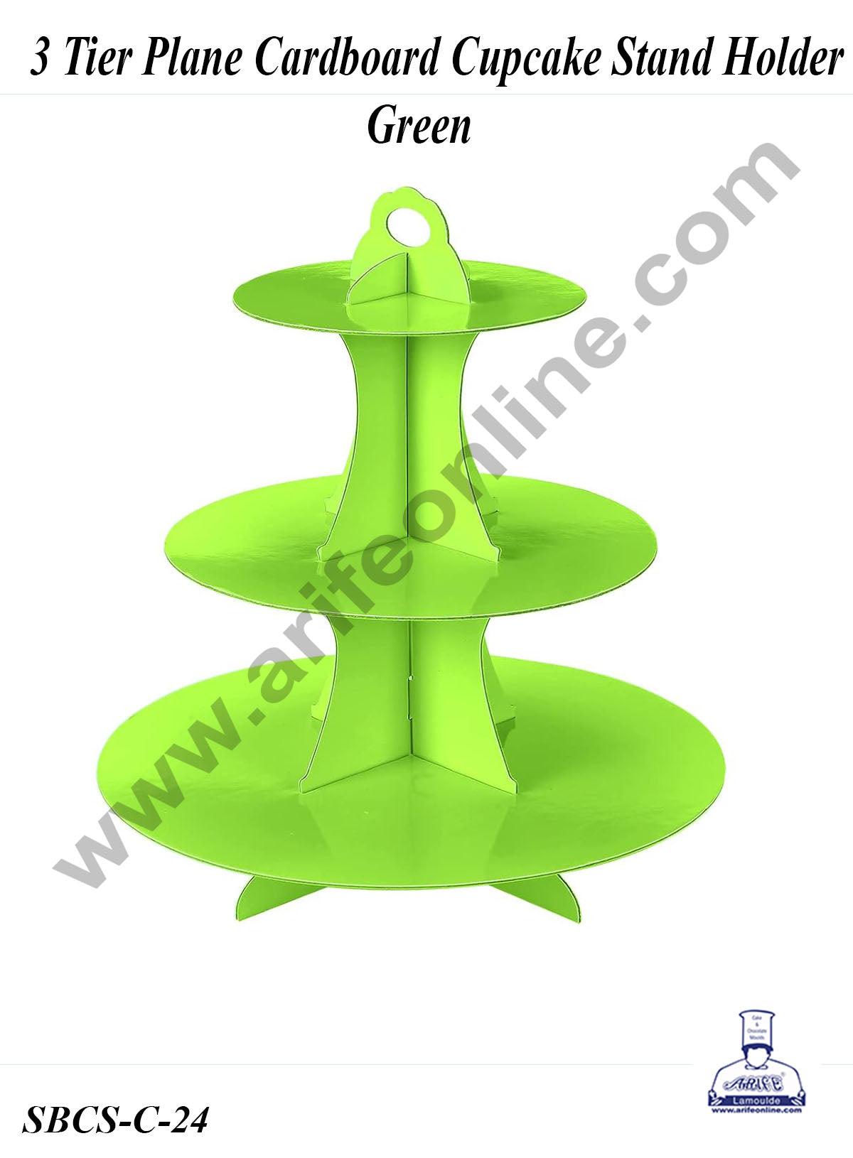 Cake Decor™ 3 Tier Plane Cardboard Cupcake Stand Holder
