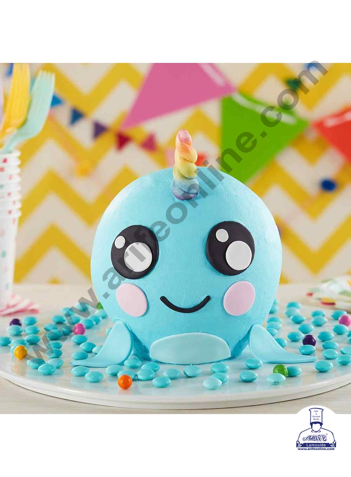 Cake Decor 2pcs Aluminum Half Sphere Ball Cake Mould, Round Cake Molds,Dome Cake Moulds ( 3 inch Diameter X 1.5 inch Height) No.3