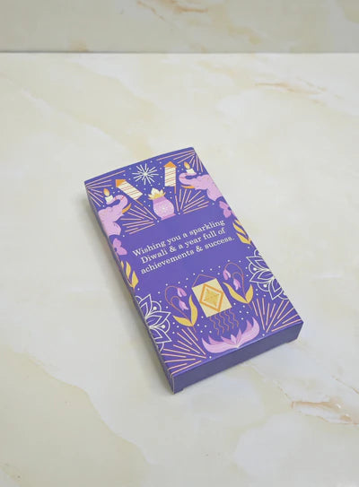 Diwali Kunafa Bar Box - Design 01 ( Pack of 10 Pcs ) (SBBX-Diwali-CBB-01)- (MOQ 12 PACK)