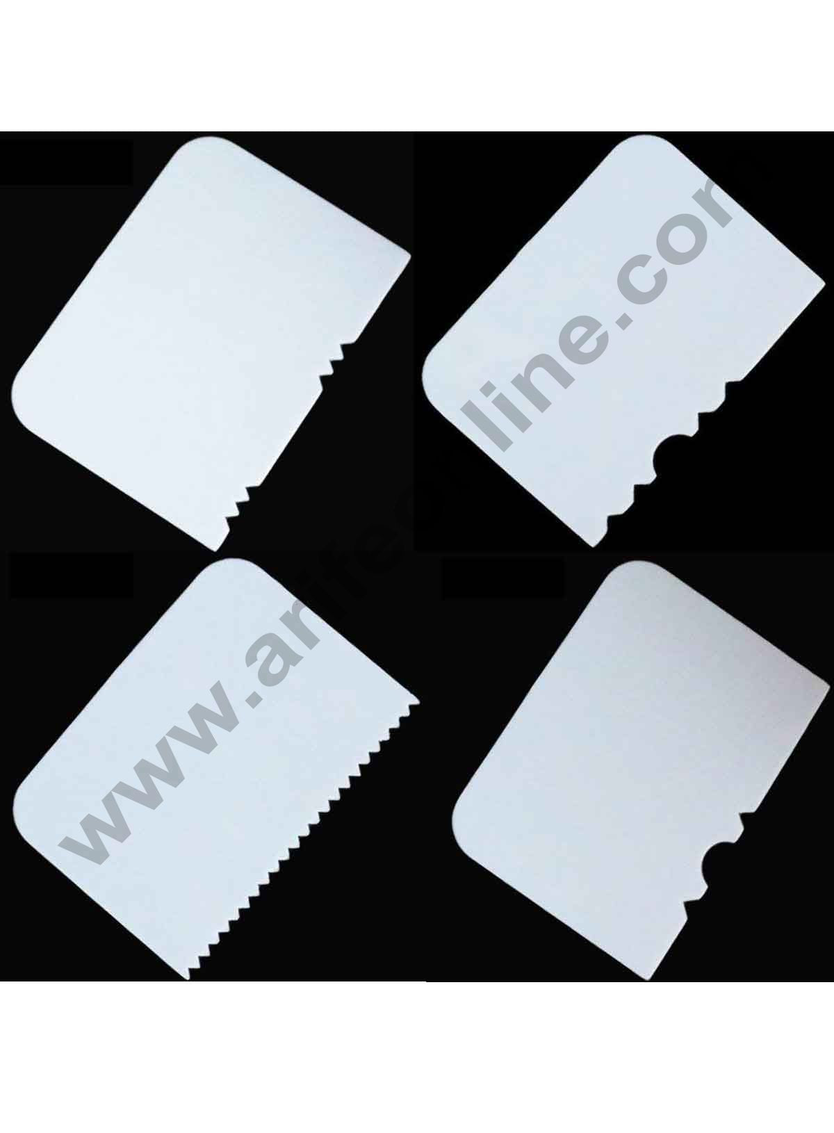 4pc Plastic Scrapper