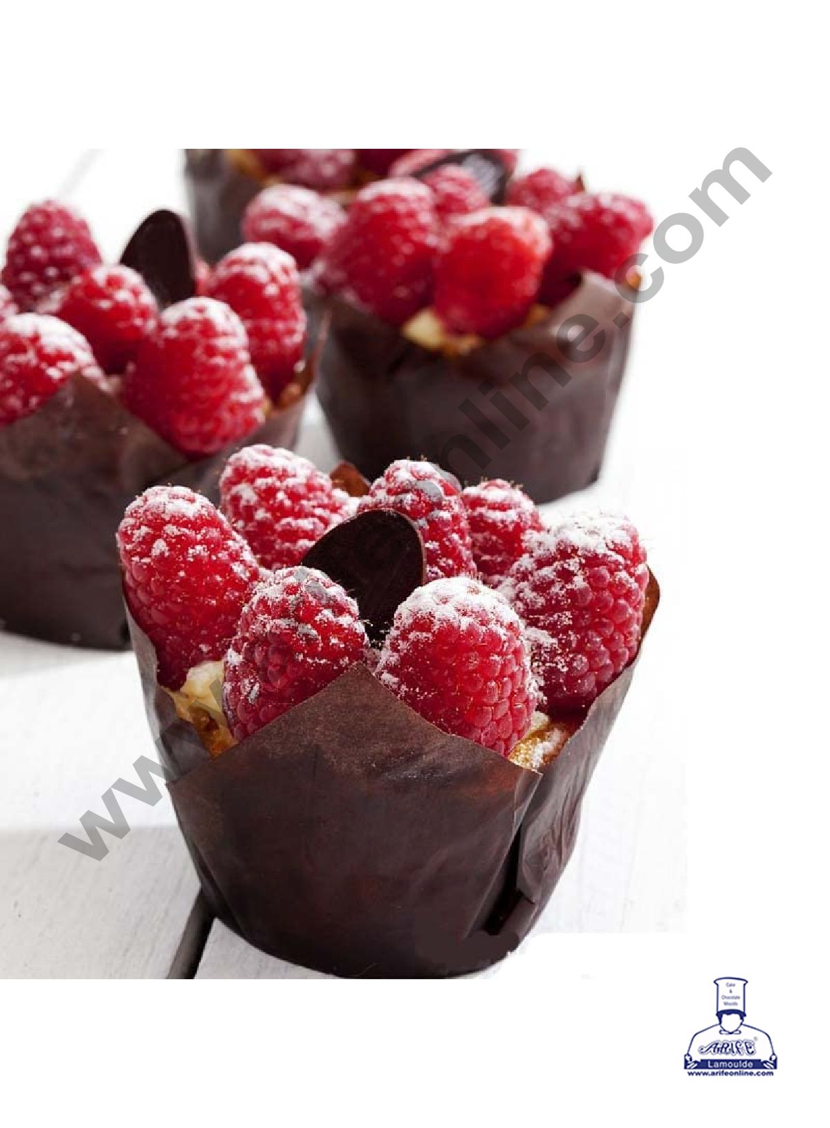 Novacart Bake & Serve Paper Baking Mould - Tulip Cup Shaped Muffin Mould 230 Pcs ( SB-G9F-Tulip )  (MOQ 500 PCS)