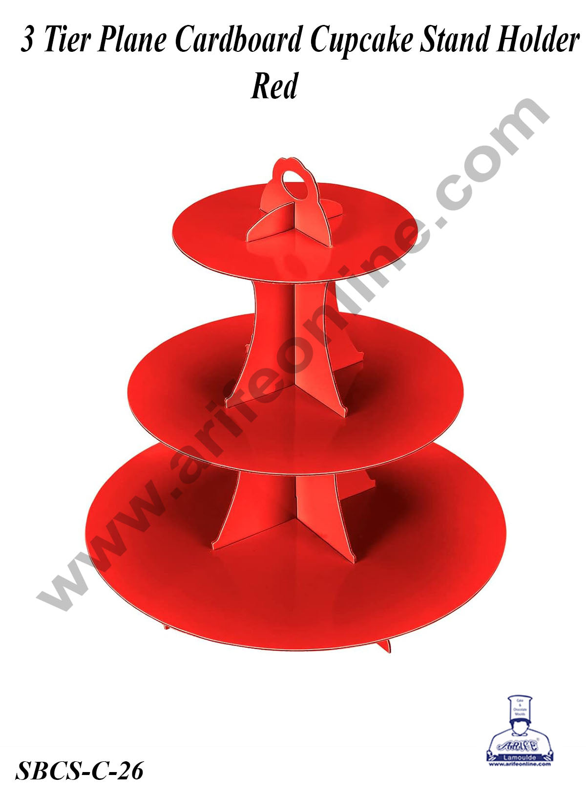 Cake Decor™ 3 Tier Plane Cardboard Cupcake Stand Holder