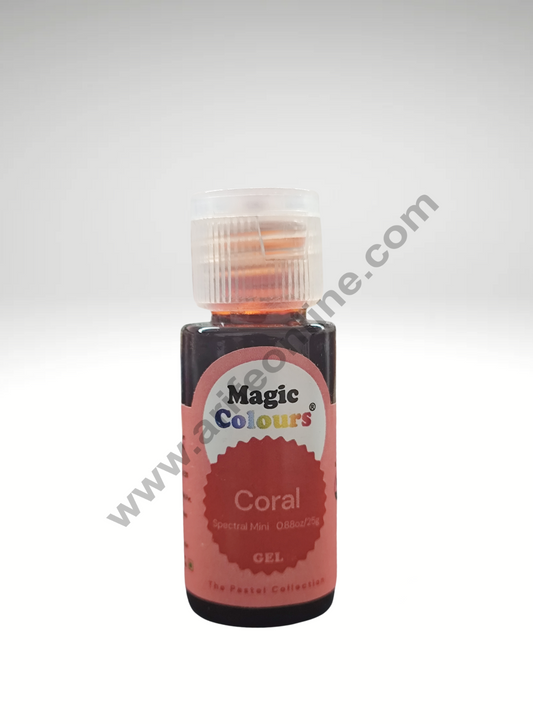 Magic Colours Mini Spectral Gel Color Pastel Collection  - Coral (25g) (MOQ 12 PCS PACK)