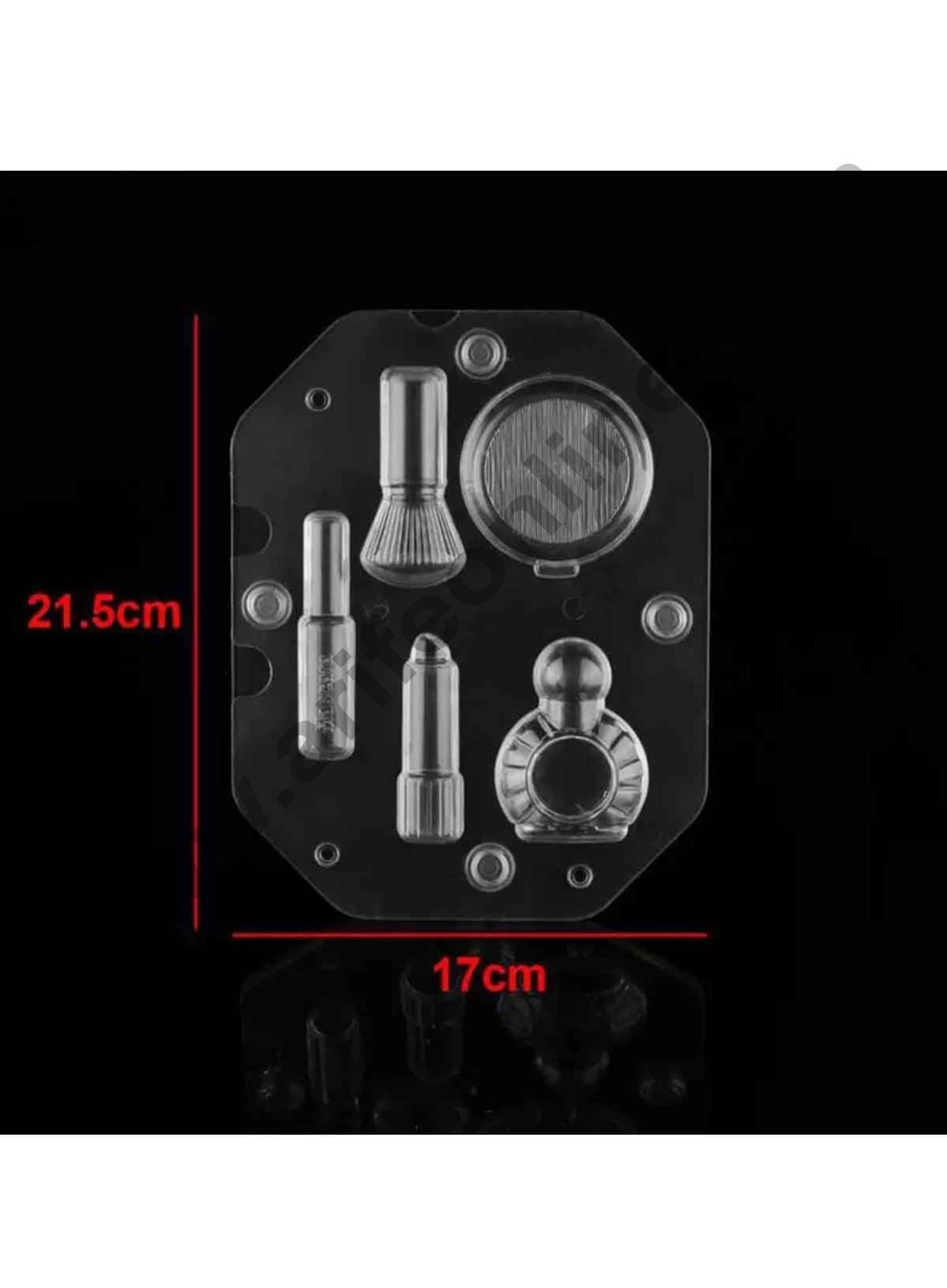 Cake Decor Polycarbonate 3D Make Up Kit Chocolate Mold Cake Decorating Chocolate Mould Tools