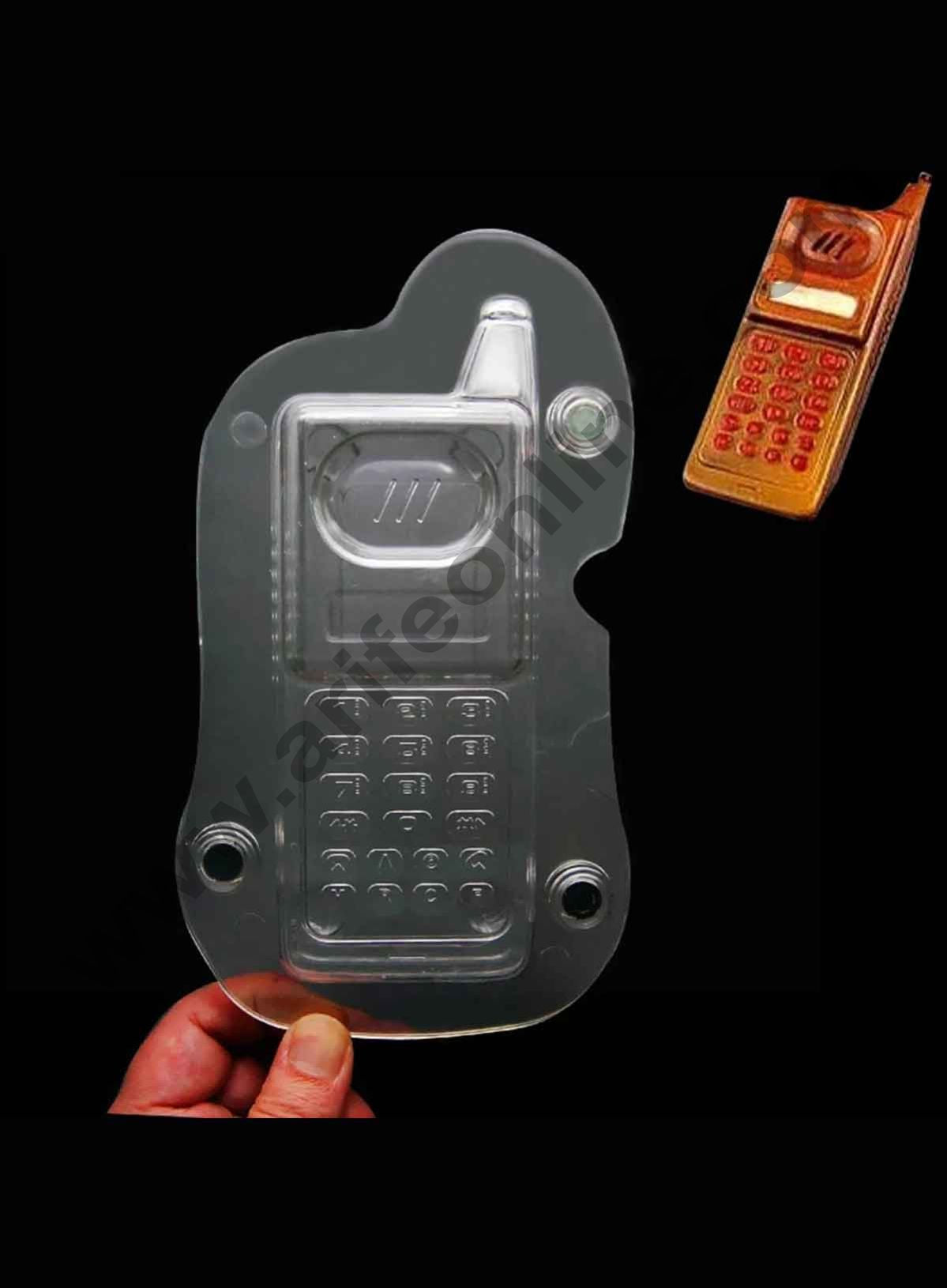 Cake Decor Polycarbonate 3D Mobile Phone Cellphone Chocolate Mold Cake Decorating Chocolate Mould Tools