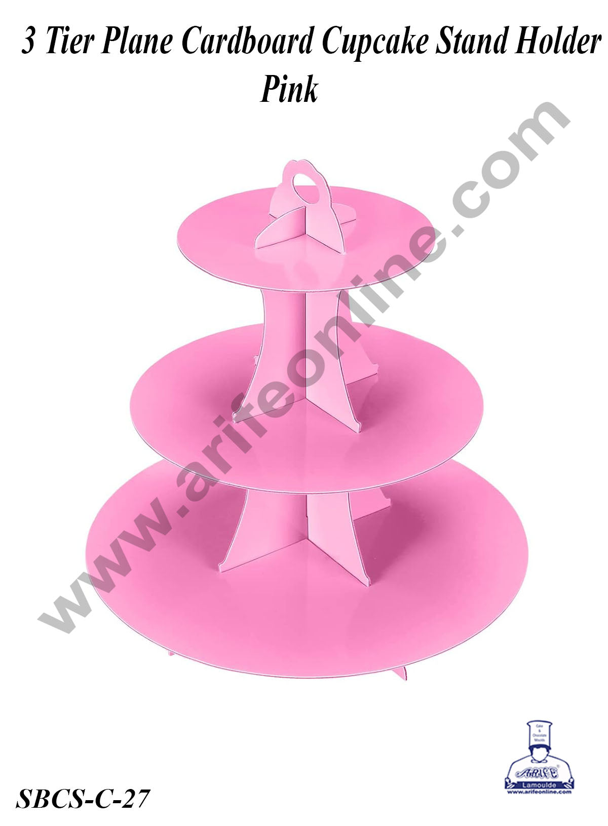 Cake Decor™ 3 Tier Plane Cardboard Cupcake Stand Holder