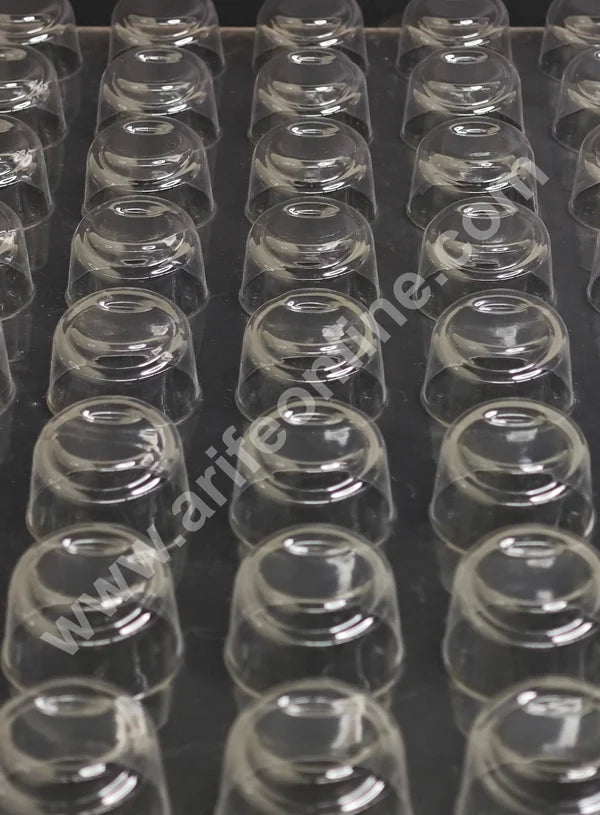 Clear Plastic PVC Round Chocolate Design Chocolate Mould – 48 Cavity | Round Shape Polycarbonate Mold (MOQ 50 PCS) (RE)