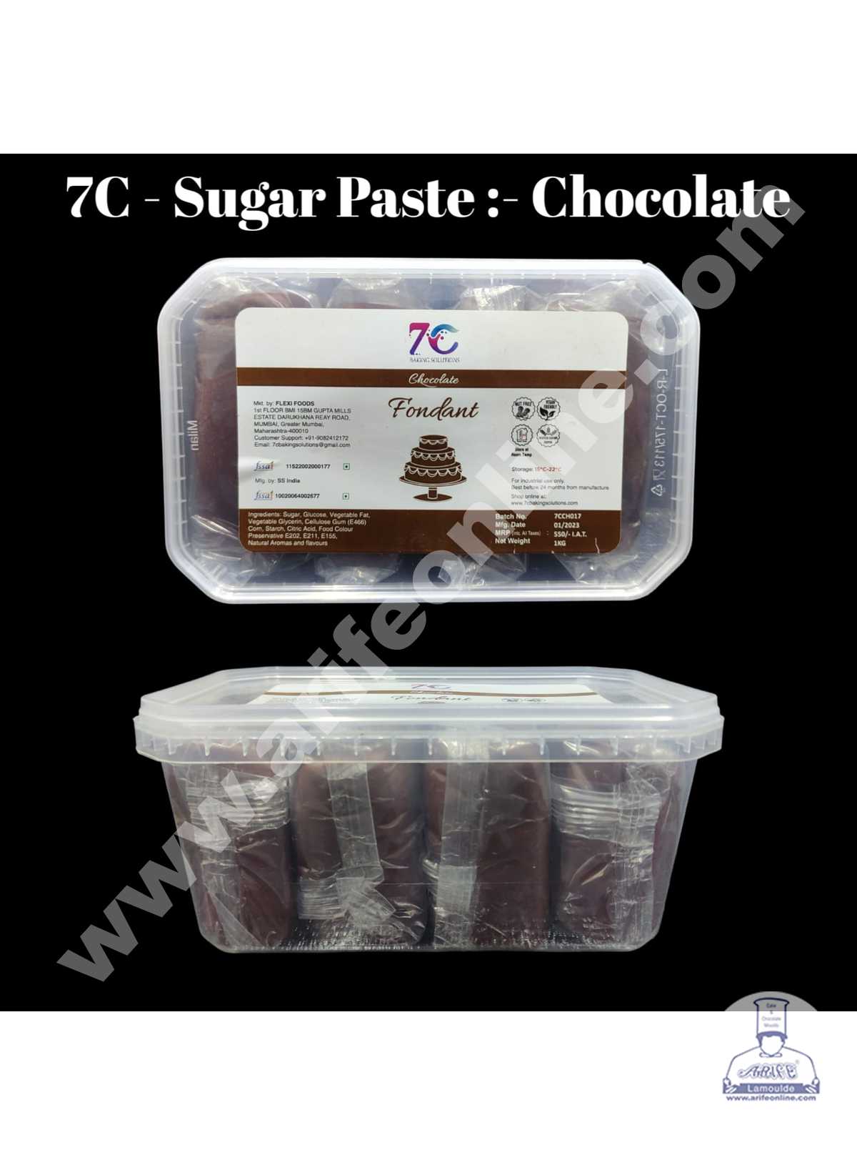 7C Fondant - Chocolate (1 KG)