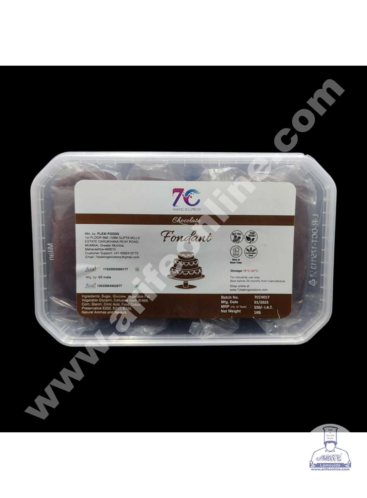 7C Fondant - Chocolate (1 KG)