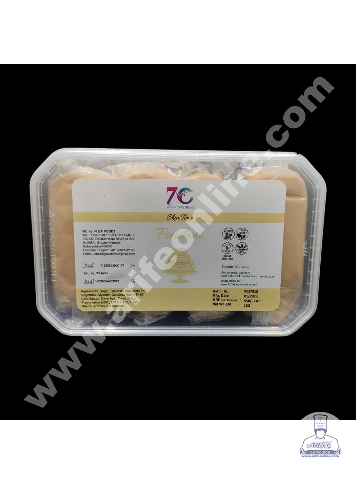 7C Fondant - Skintone (1 KG)