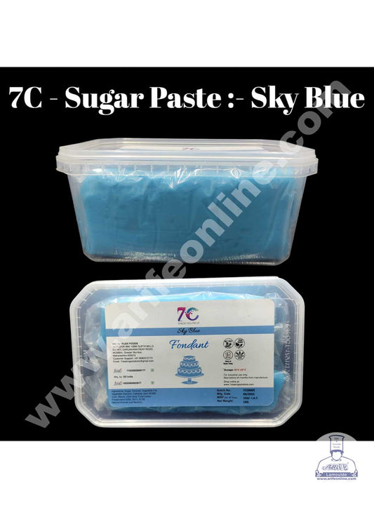 7C Fondant - Sky Blue (1 KG)
