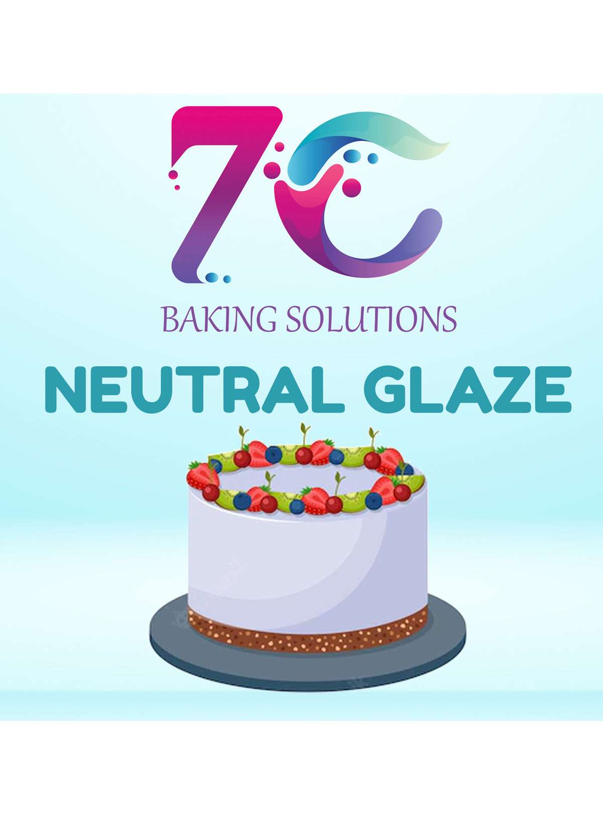 7C Blueberry Glaze (2.5KG)  (MOQ 8 PCS) (RED)