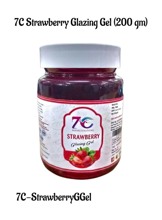 7C Strawberry Glazing Gel (200 gm)(7C-StrawberryGGel) (MOQ 8 PCS) (FD)