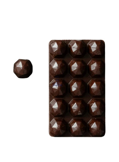 Regular Bakers 21-Cavity Polycarbonate Diamond/Gem Chocolate Mold |SBPS-47|1 Piece| (MOQ 12 PCS) (ADD)