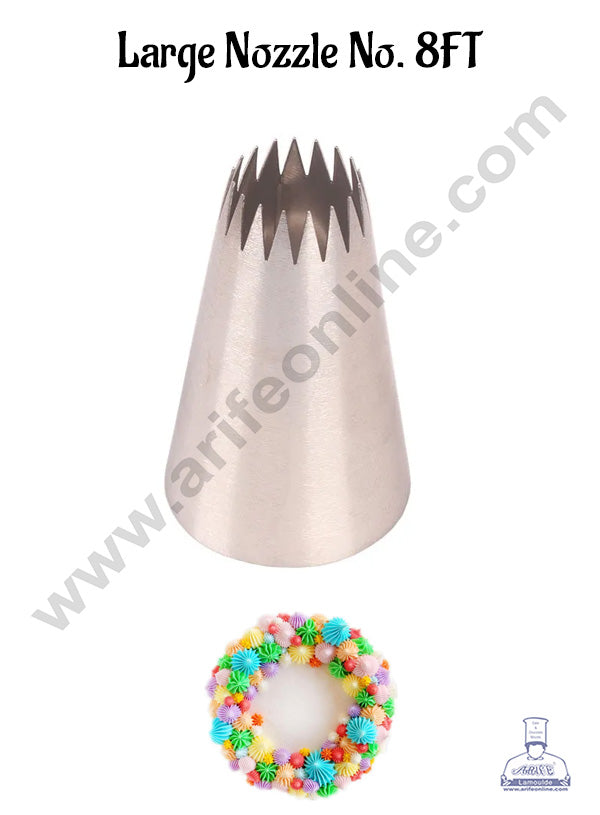 Large Nozzle - No. 8FT Piping Nozzle (MOQ 50 PCS)