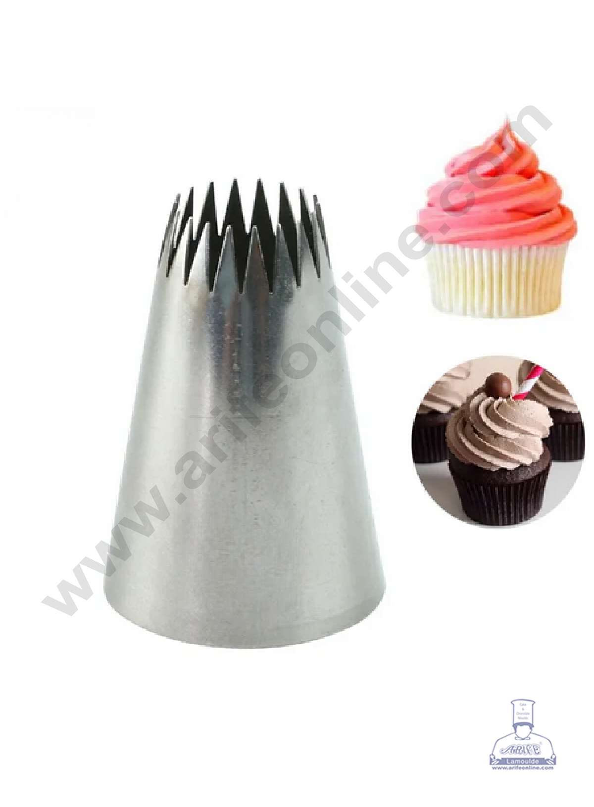 8Pcs Stainless Steel Nozzle Set  (MOQ 12 PCS) (MD)