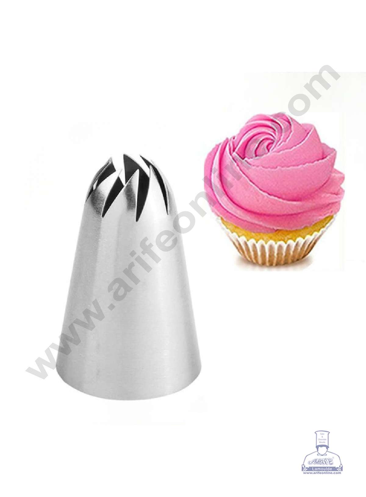 8Pcs Stainless Steel Nozzle Set  (MOQ 12 PCS) (MD)