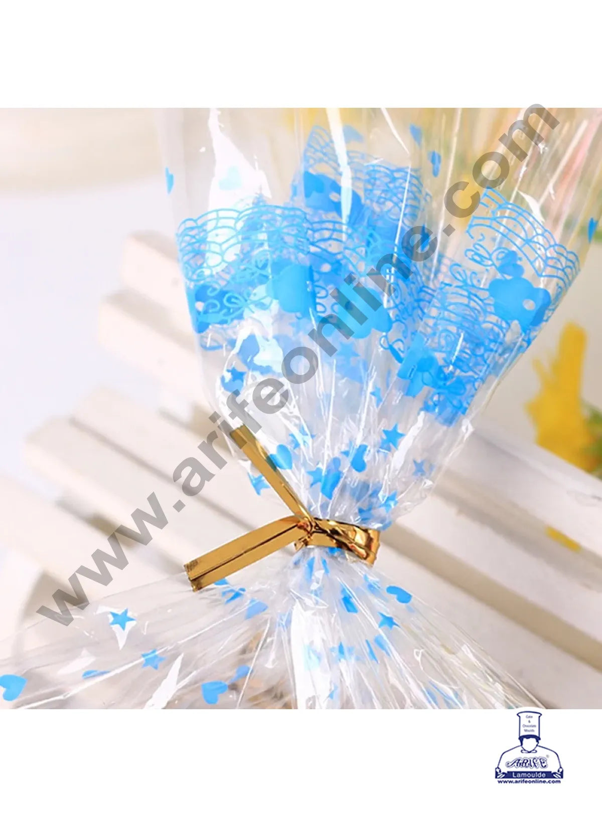Metallic Twist Ties -Metallic Gold (MOQ 50 PCS)  (L)