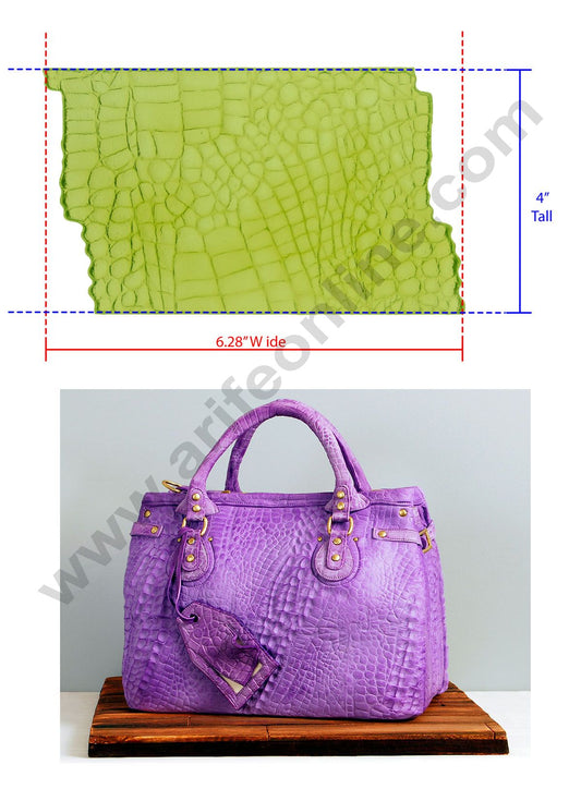Silicon Alligator Pattern Impression Onlays Fondant Moulds