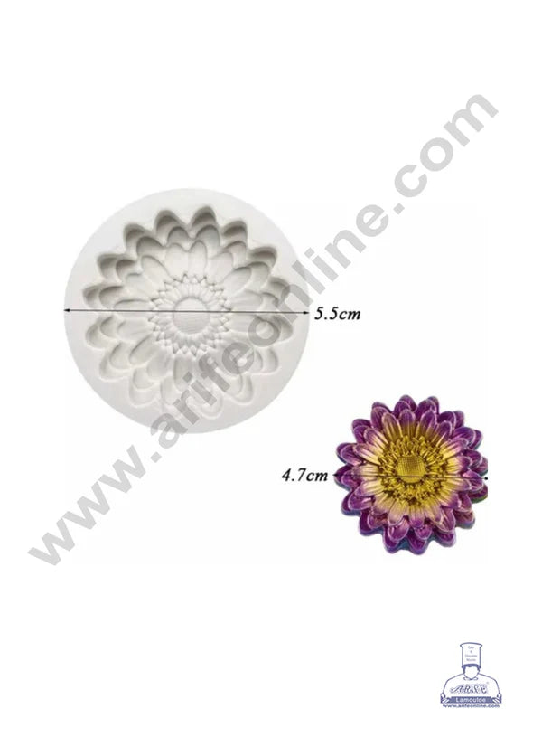 3D Sunflower Silicone Fondant Mold - B288  (MOQ 12 PCS) (ED)
