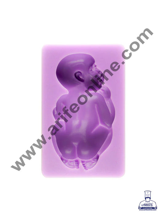 1Pcs Sleeping Baby Silicone Mold for Cake Decoration Candy Soap Making B734  (MOQ 12 PCS) (AFD)