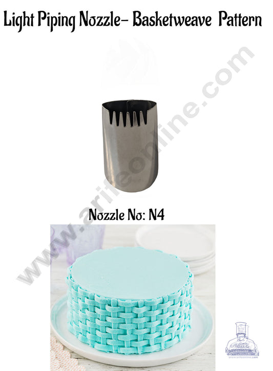 Light Piping Nozzle No. N4- Basketwave Pattern (MOQ 50 PCS)