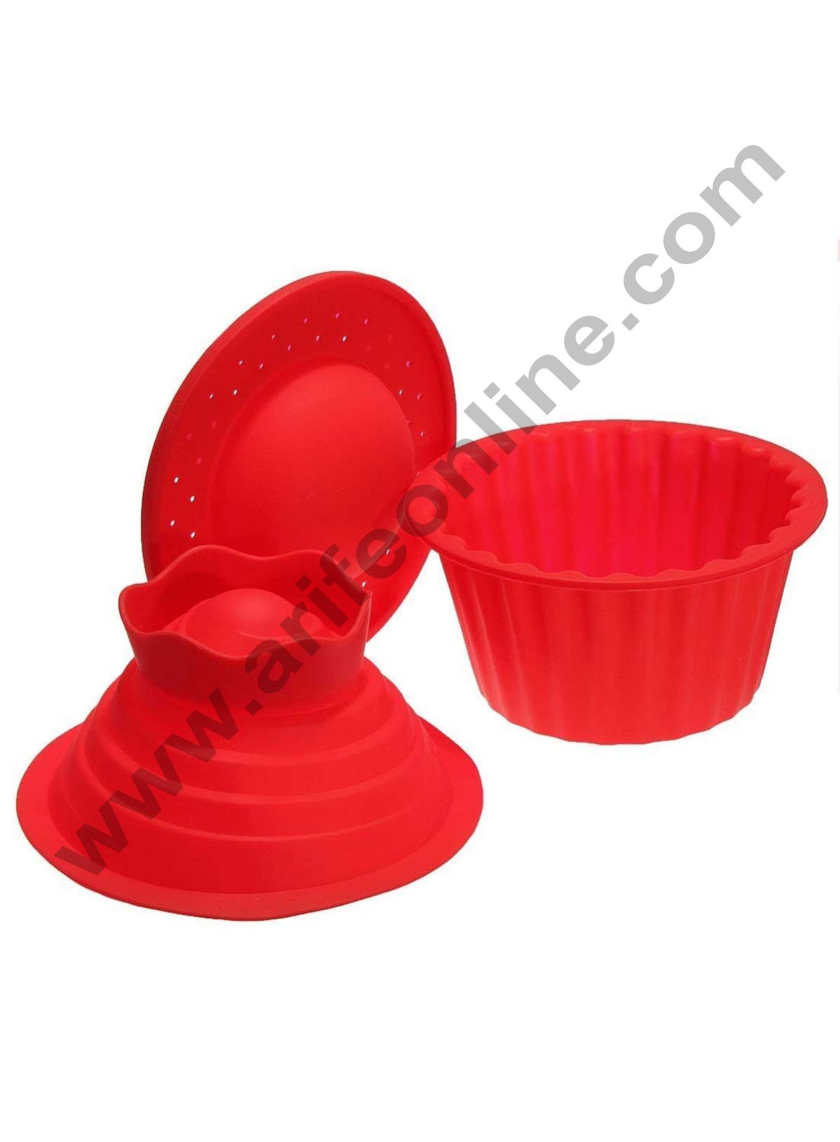 Big Top Cup Cake Pan Giant Silicone Moulds Entremet Mold Baking Set Pinata Moulds (MOQ 12 PCS) (IAE)